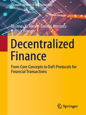 cover image of Decentralized Finance